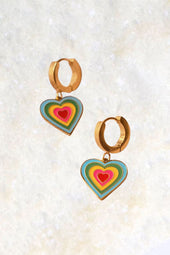 Boucles d'oreilles Amour