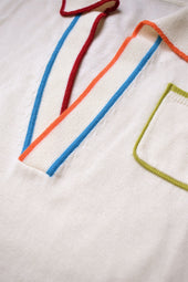 Pull Paolo Ecru en Laine