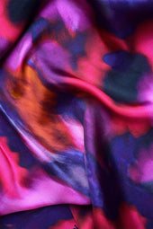 Foulard en soie Flora Pivoine