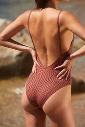 Traje de baño Naïada Terre Cuite