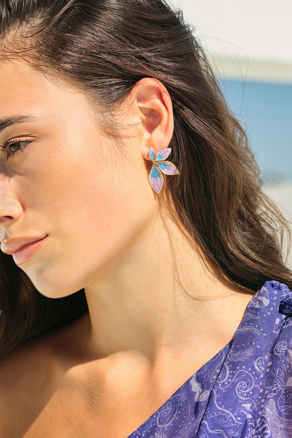 Boucles d'oreilles Flora Femme – SOI PARIS