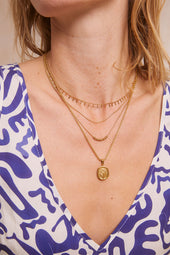 Sunflower necklace