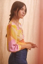 Blouse Aline en soie Soi x Zahra Holm