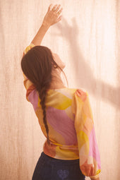 Blouse Aline en soie Soi x Zahra Holm
