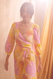 Blouse Aline en soie Soi x Zahra Holm