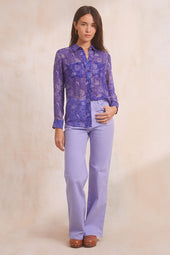 Blusa Carte aux Trésors