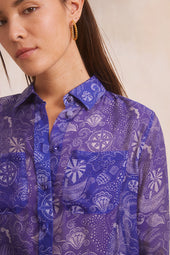 Blusa Carte aux Trésors