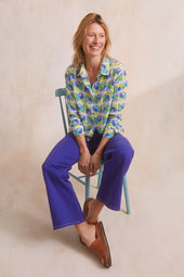 Blusa de seda Positano