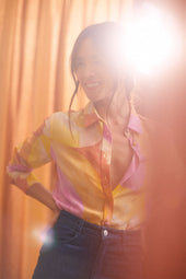 Blusa de seda Soi x Zahra Holm