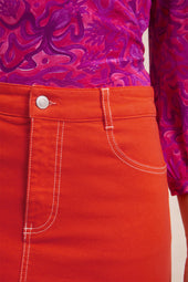 Jupe Circé Orange Passion
