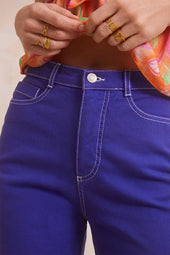 Pantalon Idéaliste Violet Royal