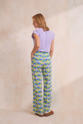 Pantalón Olympe de seda Positano