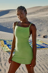 Robe Cassiopée Vert Avocat