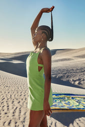 Robe Cassiopée Vert Avocat