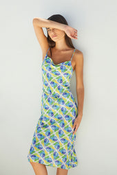 Robe Fatale en soie Positano