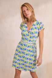 Robe Malicieuse en soie Positano