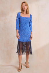 Sérénade dress in silk La Mer