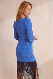 Sérénade dress in silk La Mer