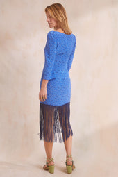 Sérénade dress in silk La Mer