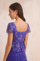 Blouse Romance Carte aux Trésors