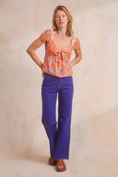 Blouse Romance Jardin Secret