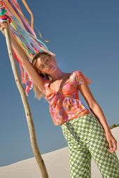 Blouse Romance Jardin Secret