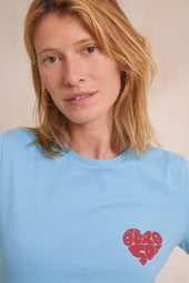 Être Soi T-shirt Aqua Blue