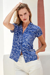 Short Sleeve Shirt Mykonos
