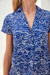 Short Sleeve Shirt Mykonos