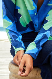 L'Envol Moorea silk blouse