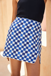 Minifalda Echec et Mat Azul