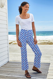 Pantalon L'Eternel Echec et Mat Bleu