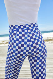 Pantalon L'Eternel Echec et Mat Bleu