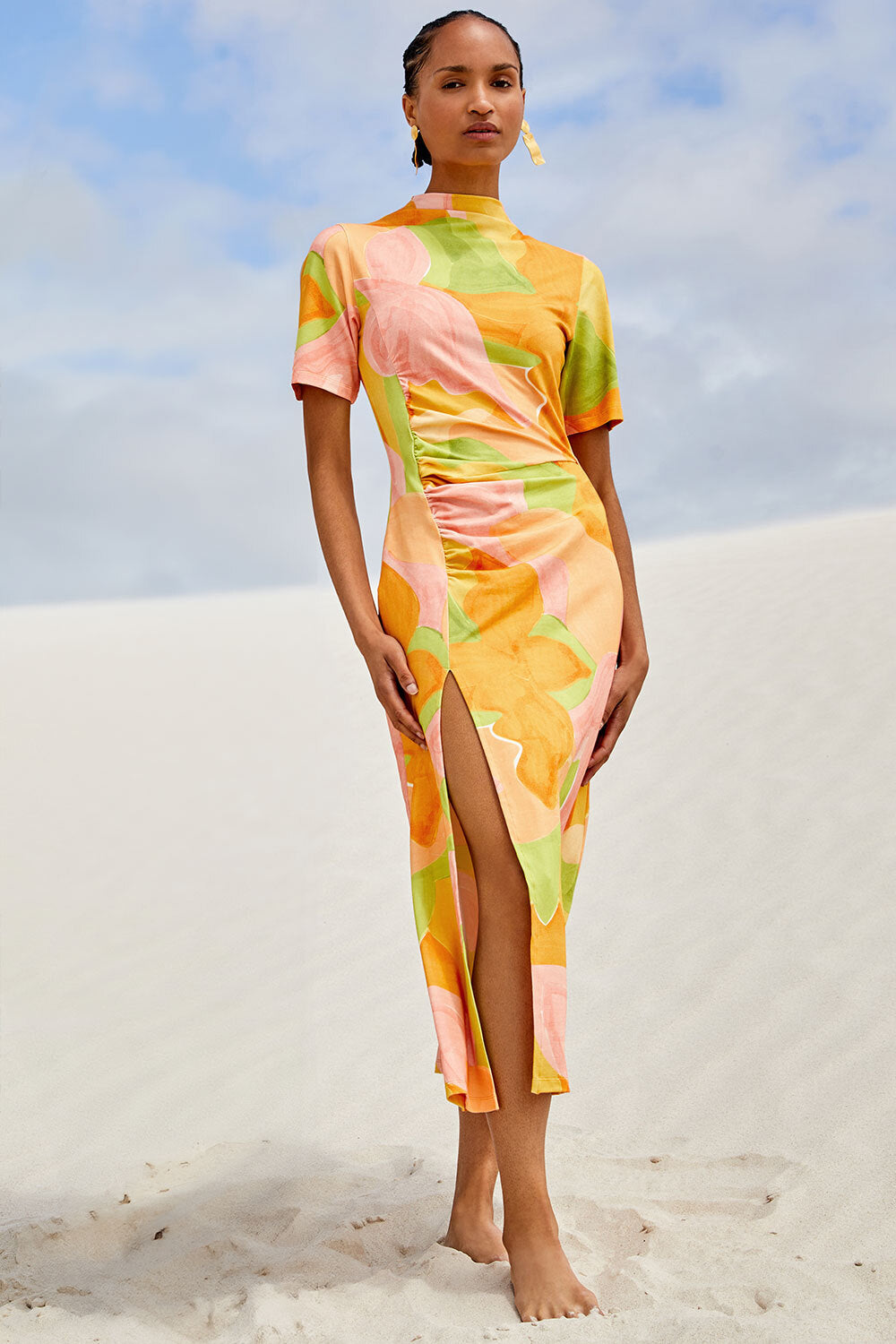 Suisses Mode Femme Fabrication Francaise PERRINE Robe Pull Courte