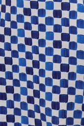 Mini Jupe Echec et Mat Bleu