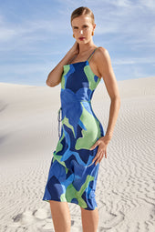 L'Envol Moorea silk Fatale dress