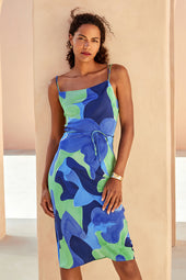 L'Envol Moorea silk Fatale dress