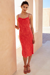 Robe Fatale en soie Rivière Grenadine