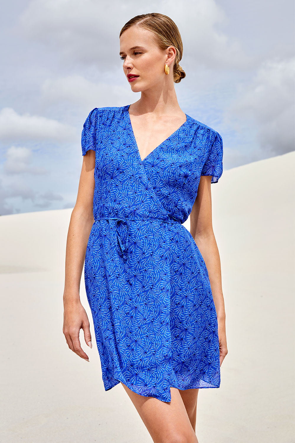 123 Soleil Marque 123 Robe 123 Robe Légère Neuve Bleu Vêtements