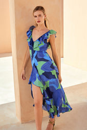 Robe Passion en soie L'Envol Moorea