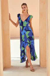 Robe Passion en soie L'Envol Moorea