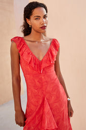 Robe Passion en soie Rivière Grenadine