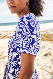 Robe Rivage Fusion Bleu