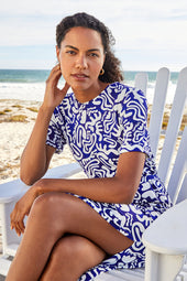 Robe Rivage Fusion Bleu