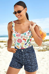 Jaipur cotton heart top