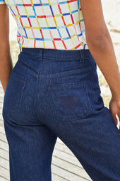 Raw Denim Pants