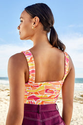 Top Cœur en coton Comporta