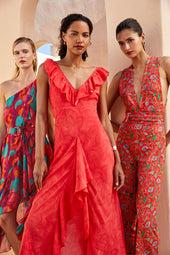 Robe Passion en soie Rivière Grenadine