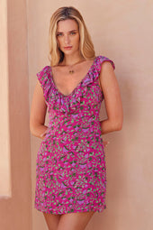 Robe Passiona en soie Bali