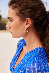 Pendientes de concha marina